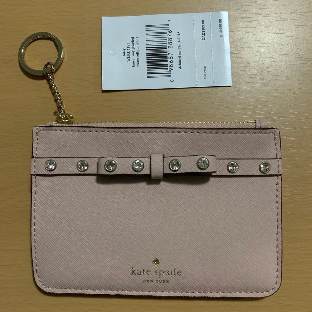 Kate Spade Bitsy Laurel Way Jeweled Wallet